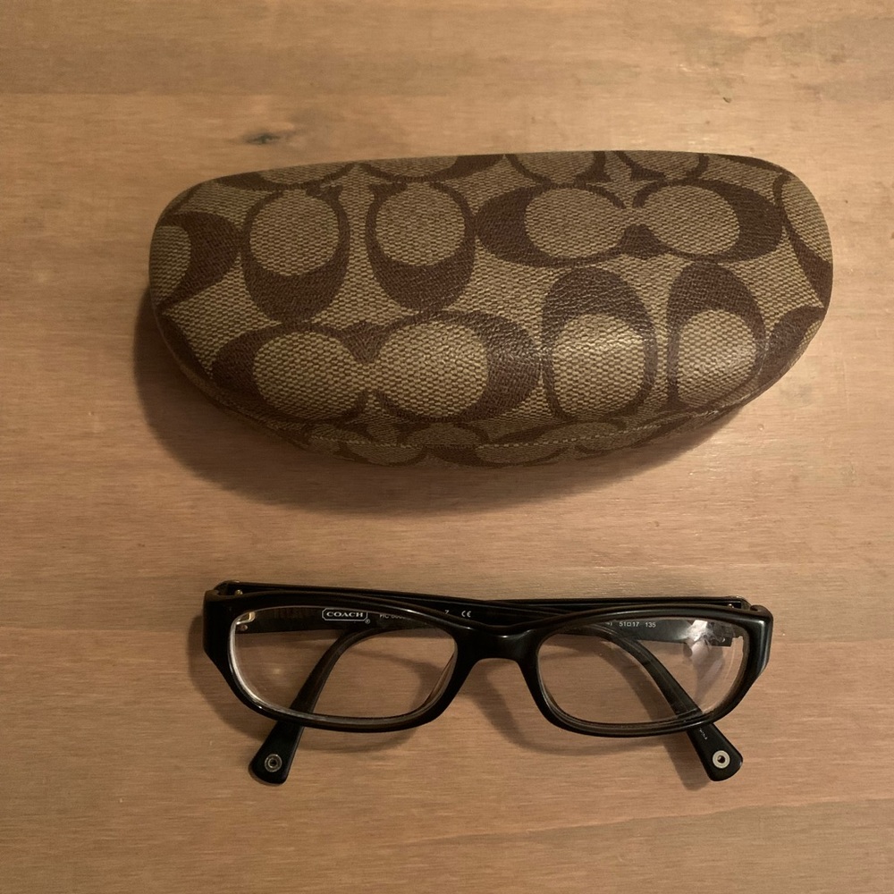 Coach Eyeglasses Black